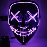 Spookachtig LED Masker